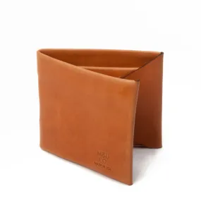 Stitchless Bifold Wallet - Russet