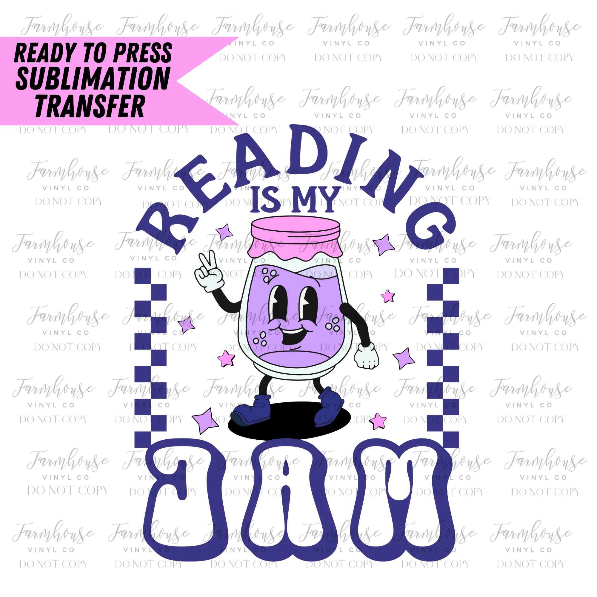 Teaching Is My Jam Ready To Press Sublimation Transfer