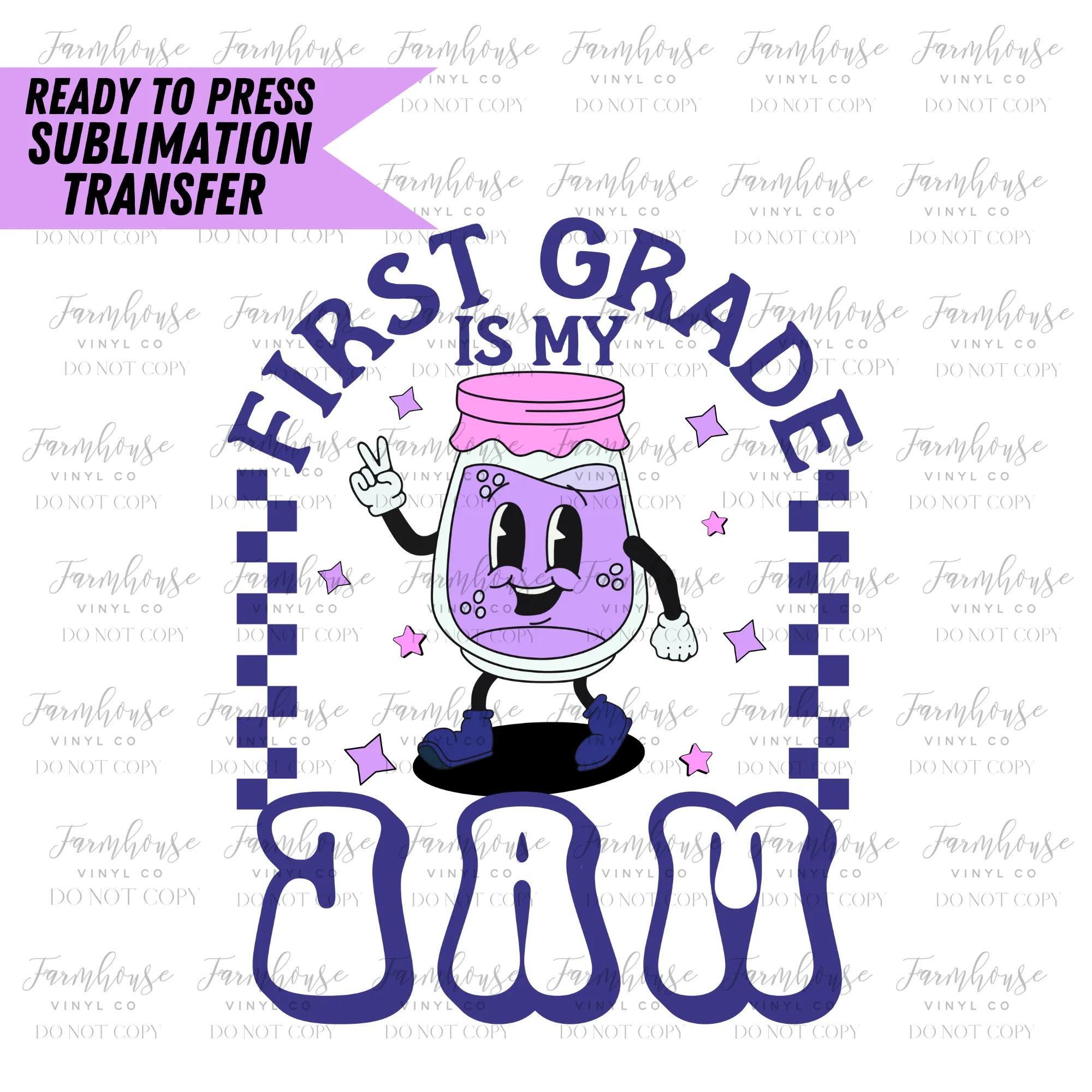 Teaching Is My Jam Ready To Press Sublimation Transfer
