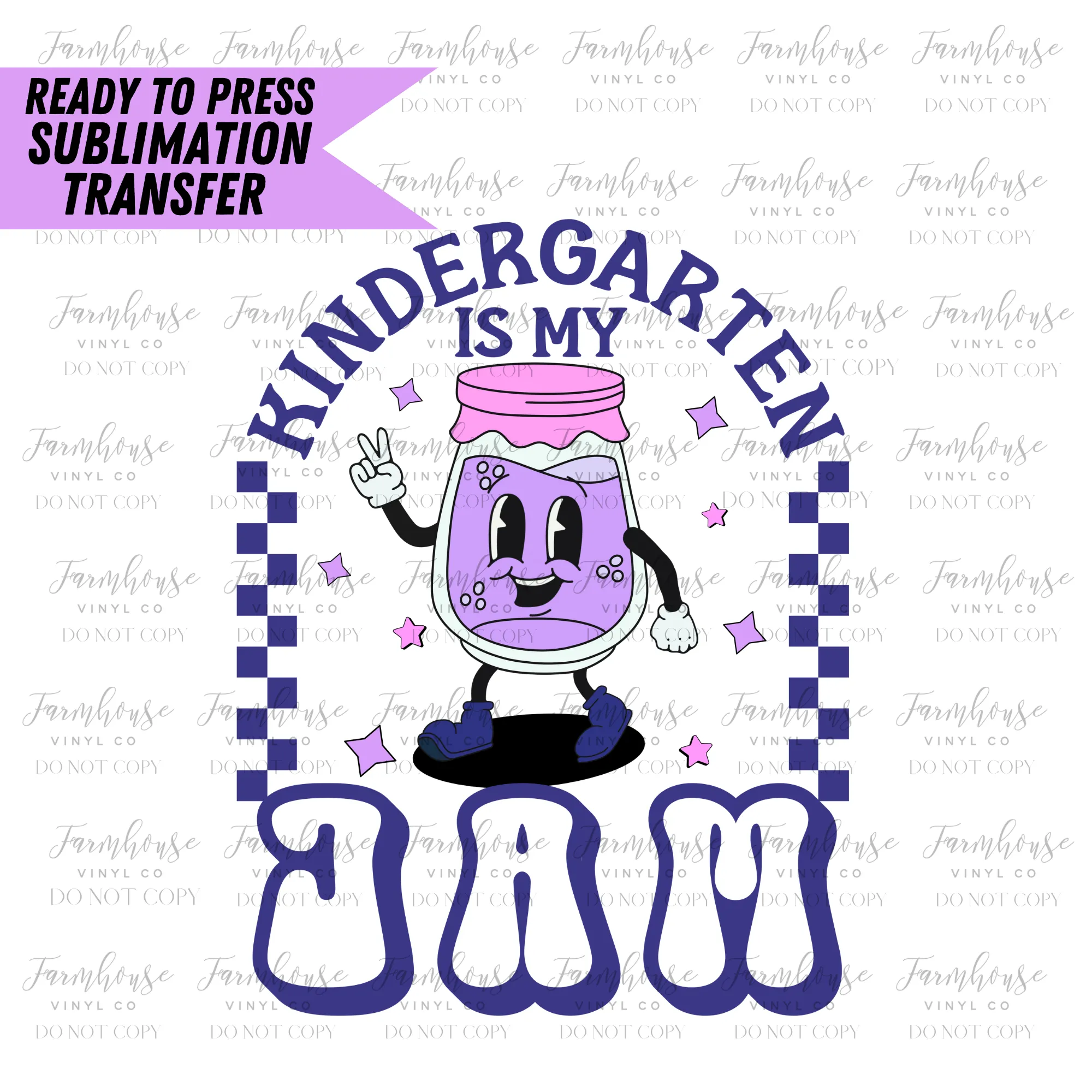 Teaching Is My Jam Ready To Press Sublimation Transfer