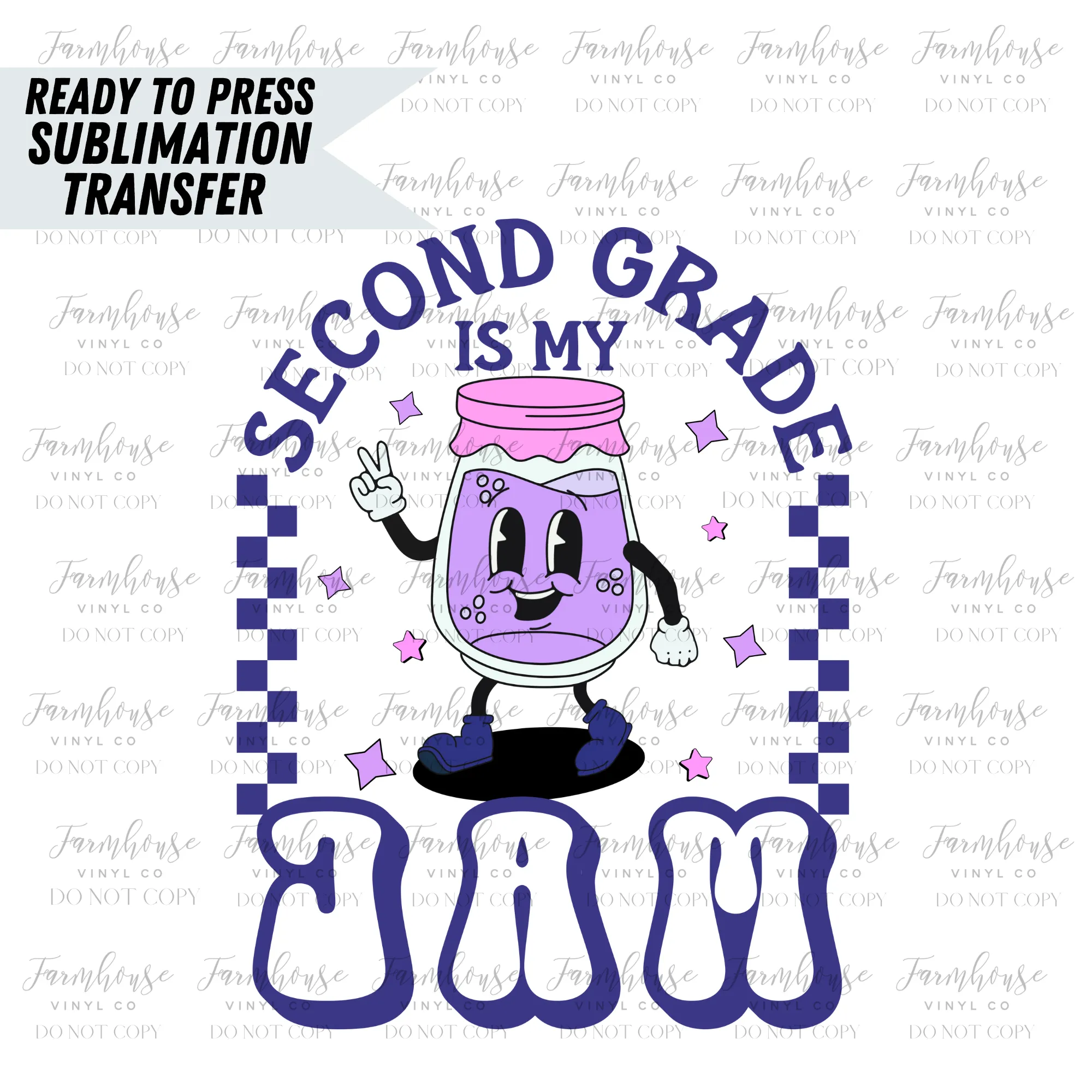 Teaching Is My Jam Ready To Press Sublimation Transfer