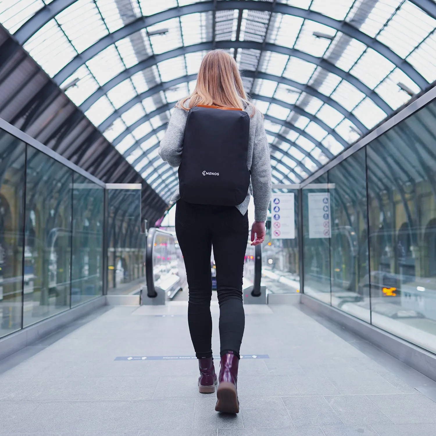 The Menos Backpack - Black
