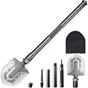 The Ultimate Survival Tactical Shovel 23-in-1 Multi-purpose Folding Shovel