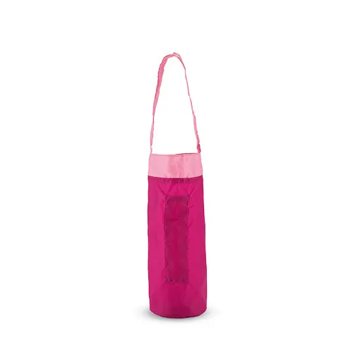 Trek: Magenta Ripstop Nylon Wine Bag