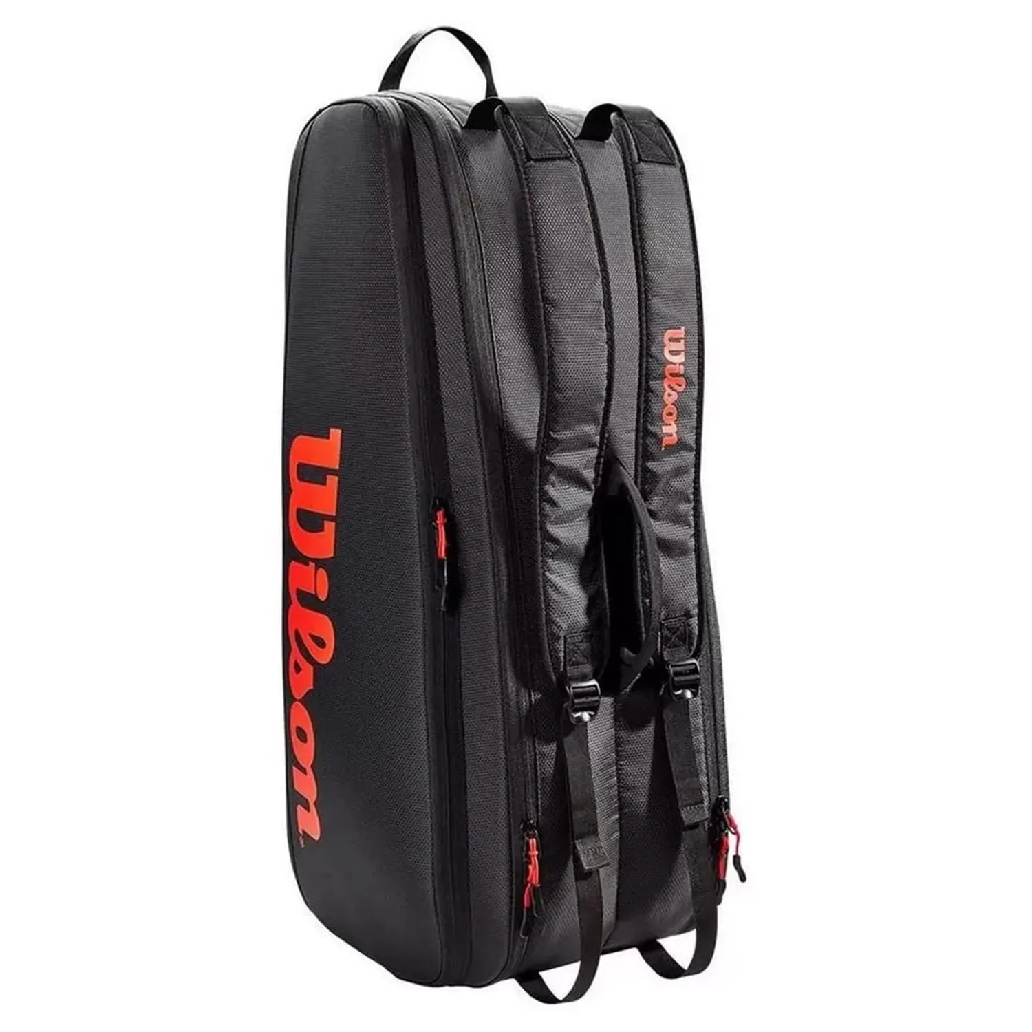 Wilson Tour 6 Tennis Racquet Bag, Red/Black
