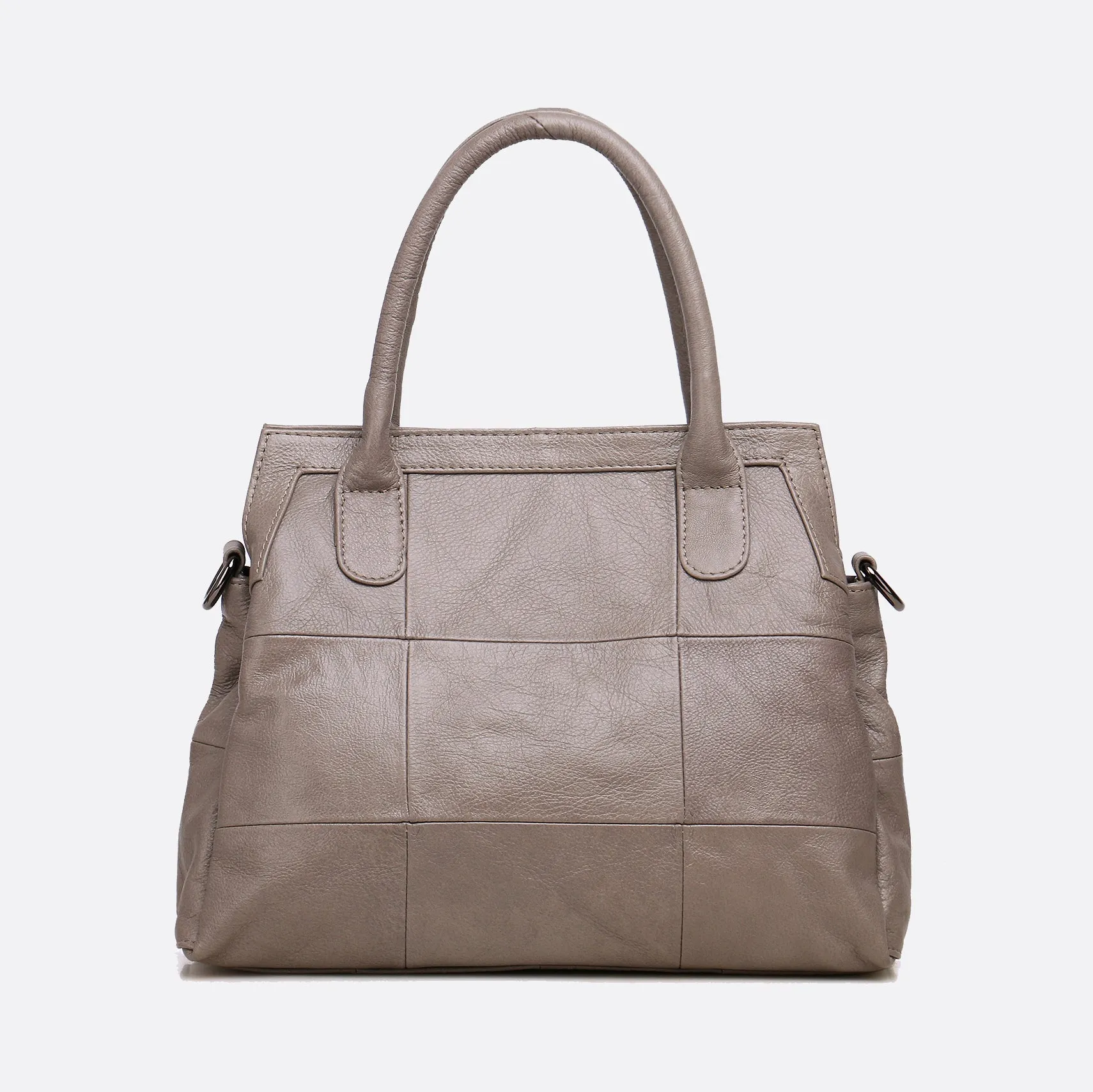 Women's genuine cowhide leather handbag Ingrid V2 design