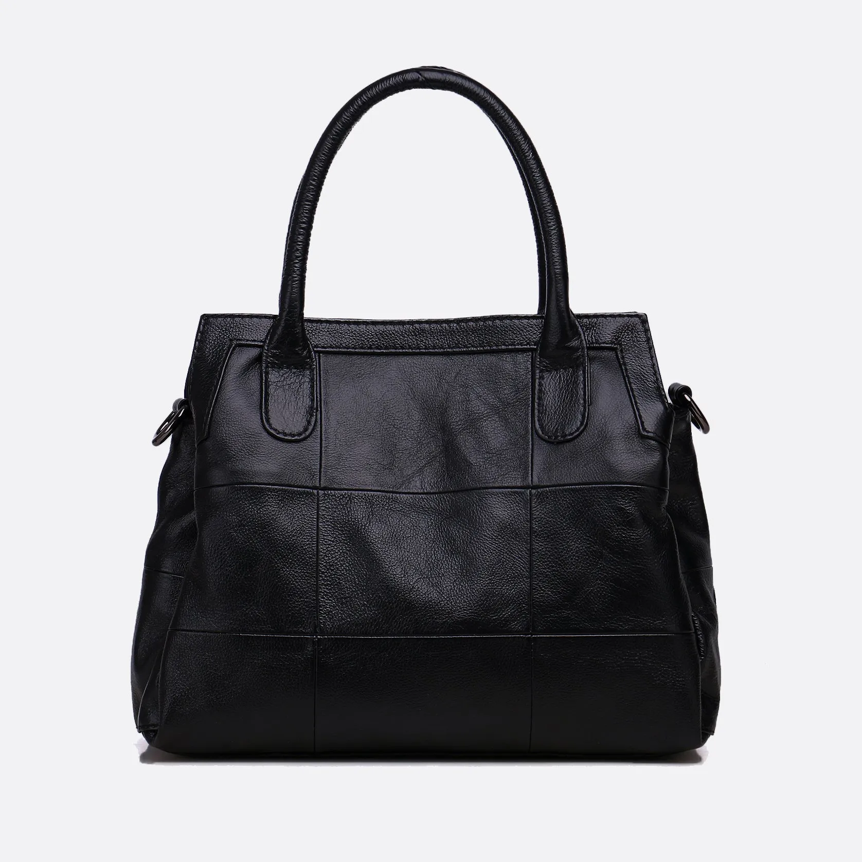 Women's genuine cowhide leather handbag Ingrid V2 design