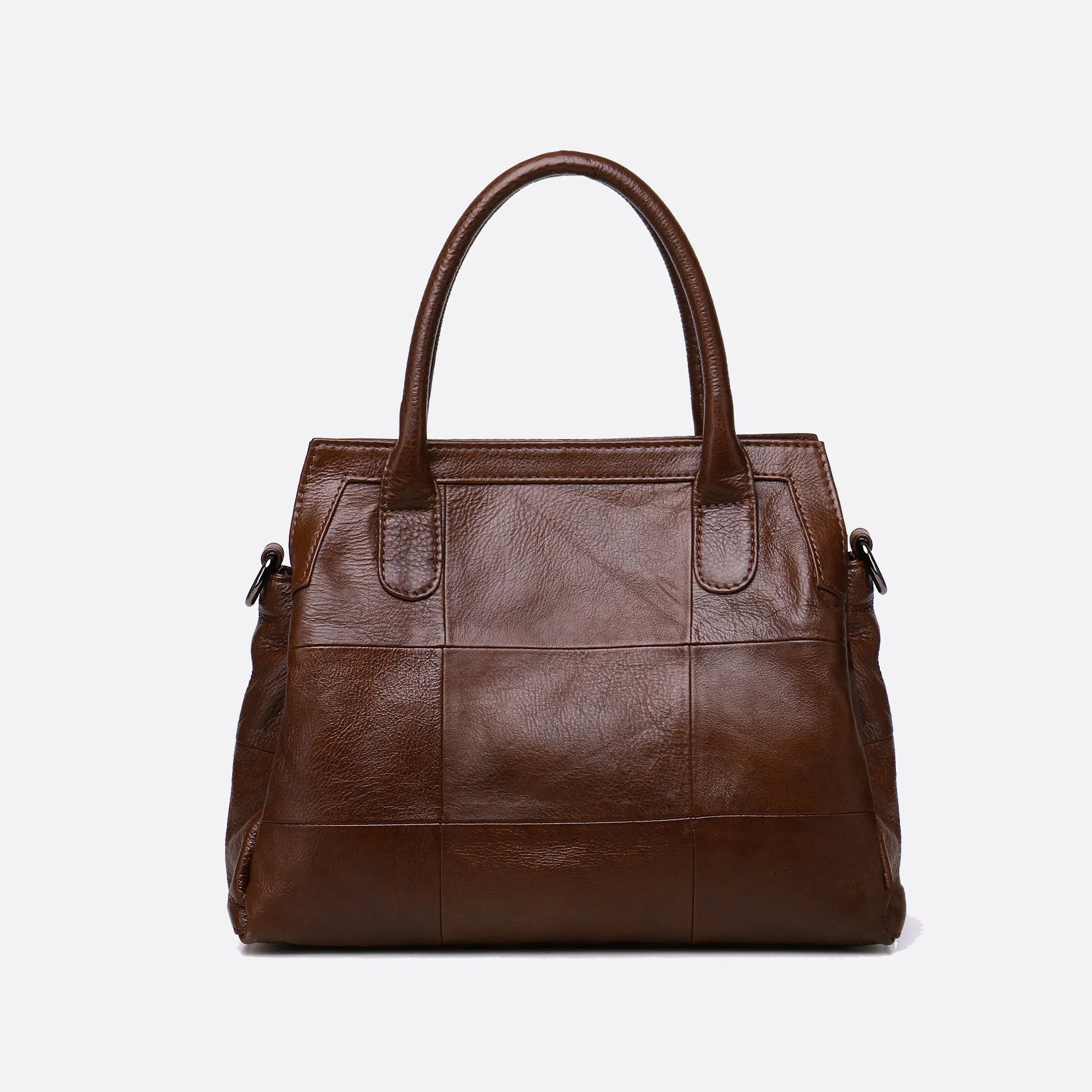 Women's genuine cowhide leather handbag Ingrid V2 design