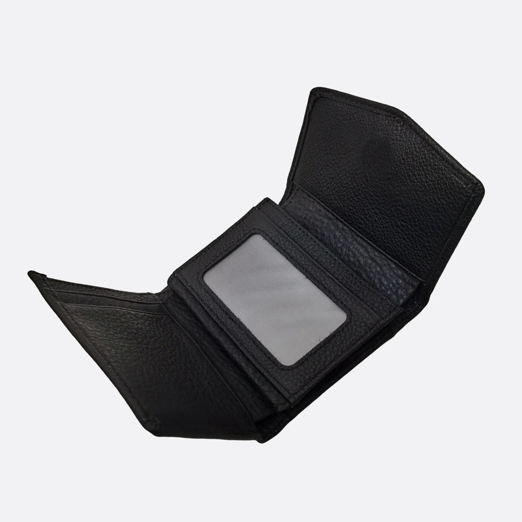 Women's genuine cowhide leather short wallet/purse with coin pouch Derie V2 design