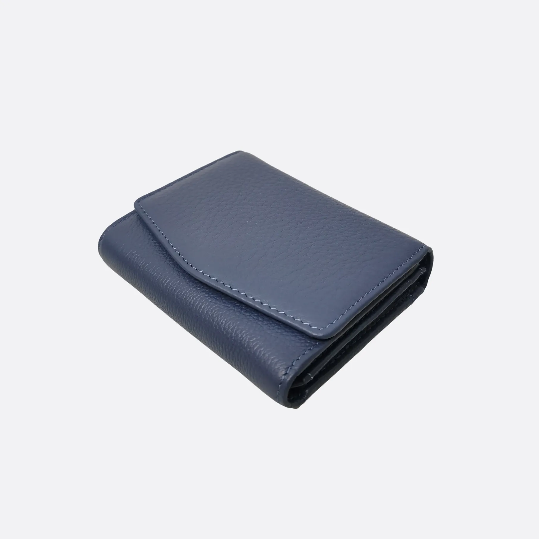 Women's genuine cowhide leather short wallet/purse with coin pouch Derie V2 design