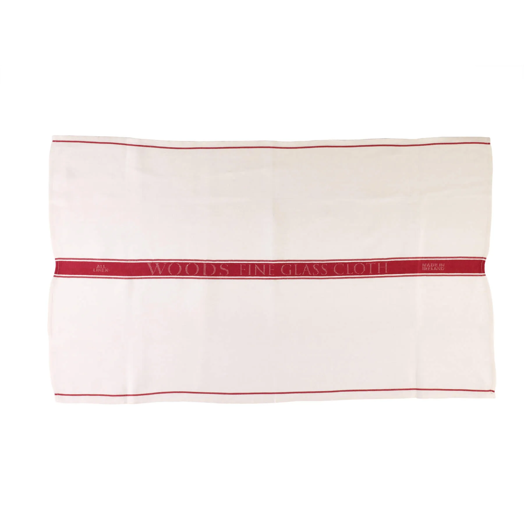 Woods 'Fine Irish Linen' Glass Cloth