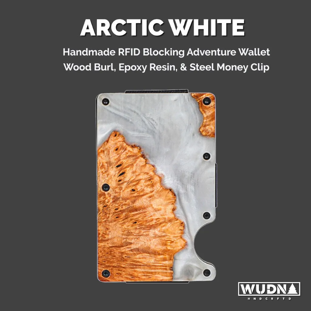 WUDN Adventure Wallet (Resin & Wood Coastline Collection)