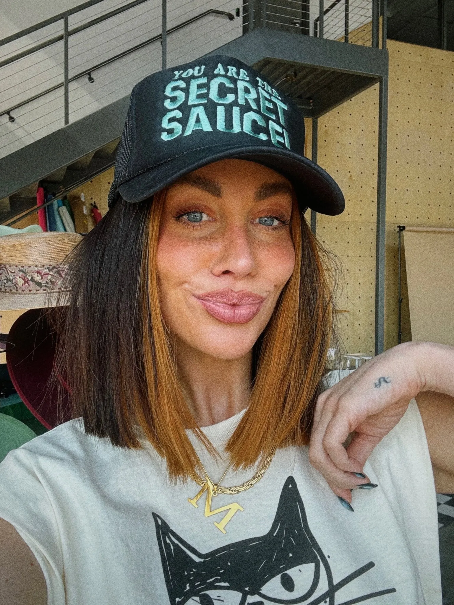 You Are The Secret Sauce Embroidered Trucker Hat
