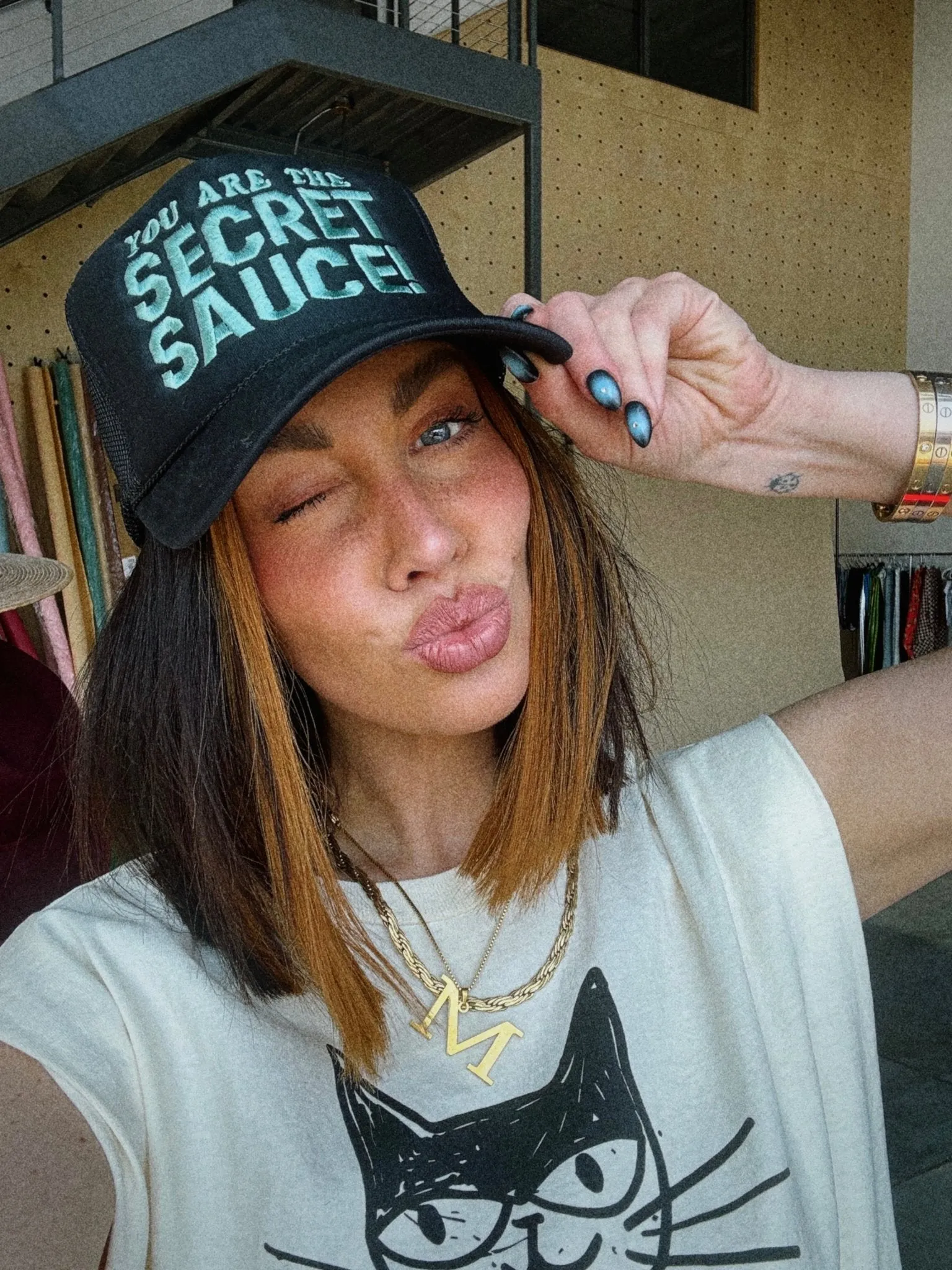 You Are The Secret Sauce Embroidered Trucker Hat